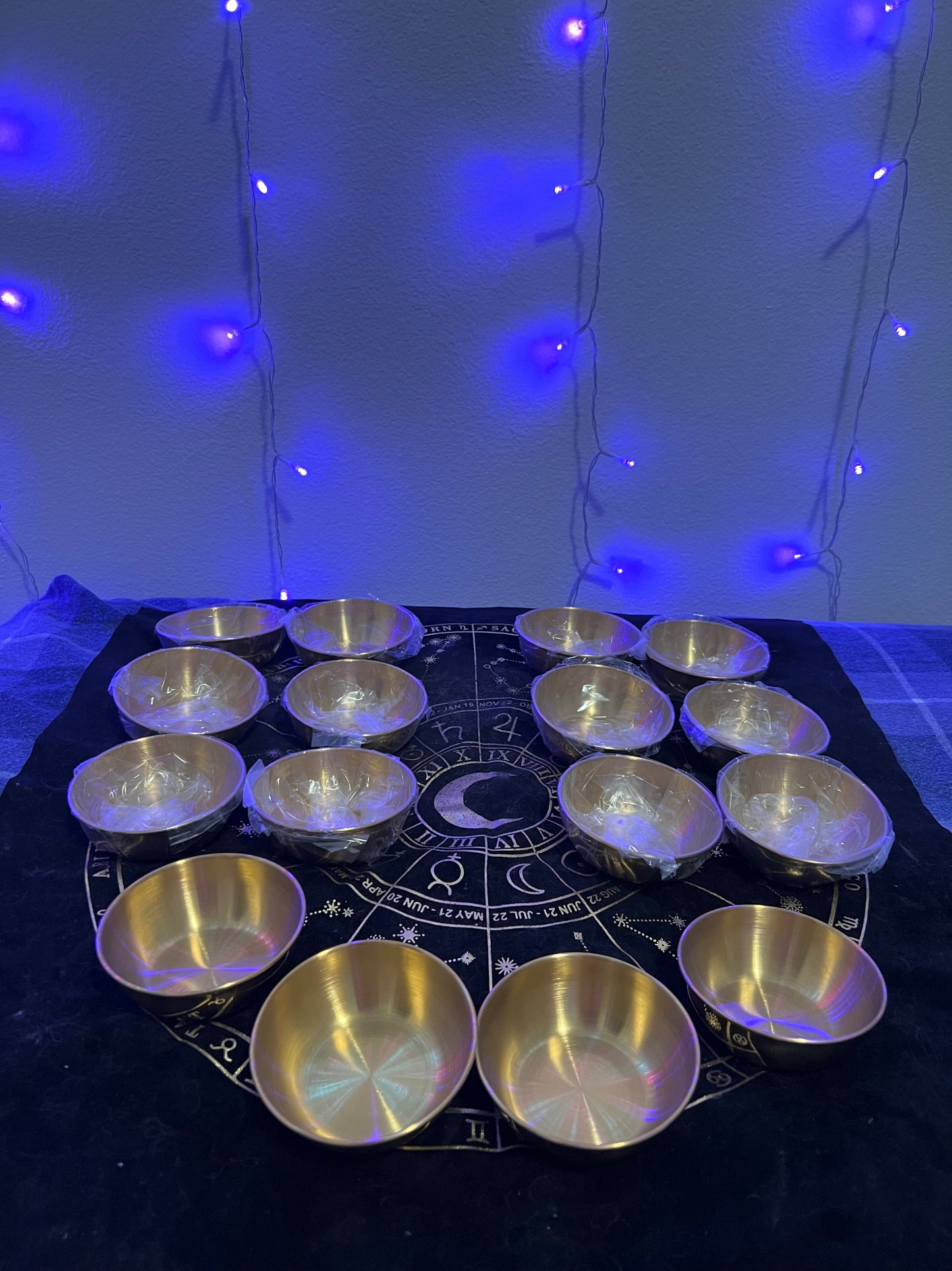 Altar Bowls 3.14 inch Stanless Steel Set of 4