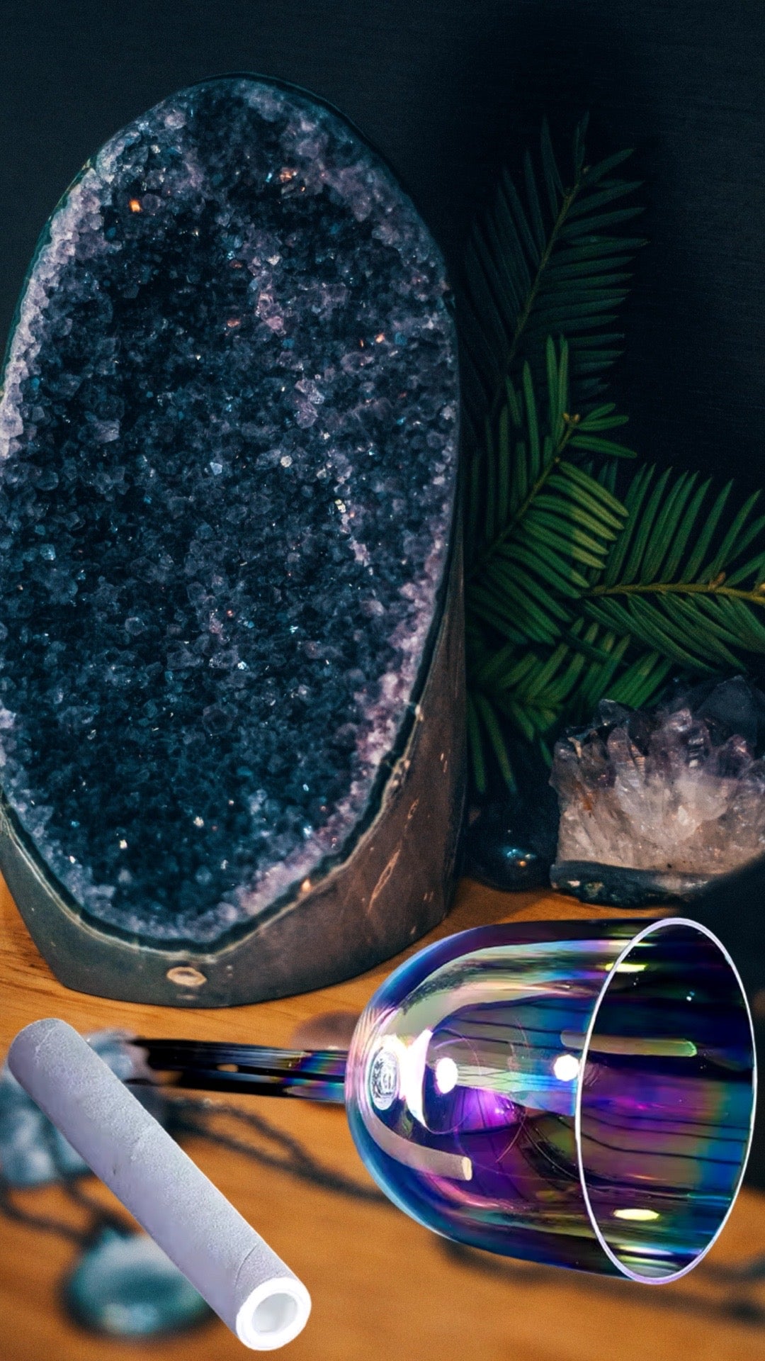 Iridescent Chalice Singing Bowl