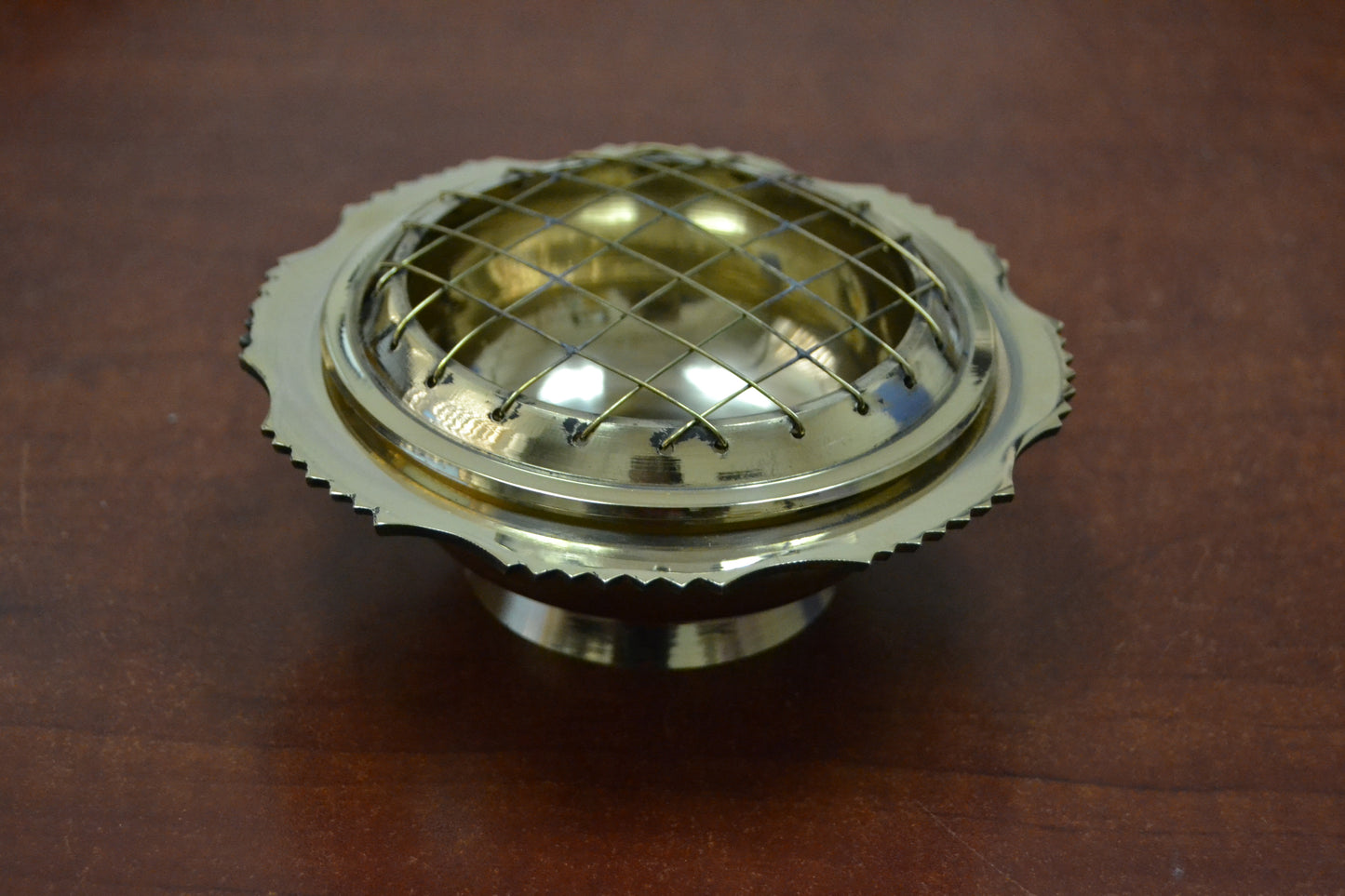 Brass Incense Burner Circle Lamp
