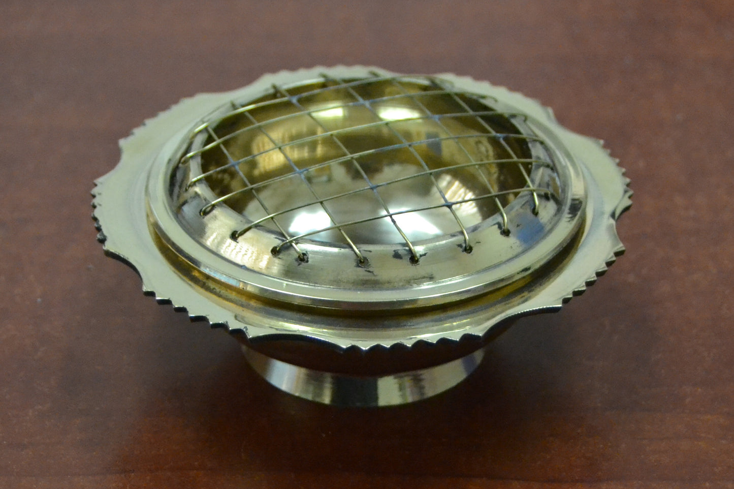 Brass Incense Burner Circle Lamp