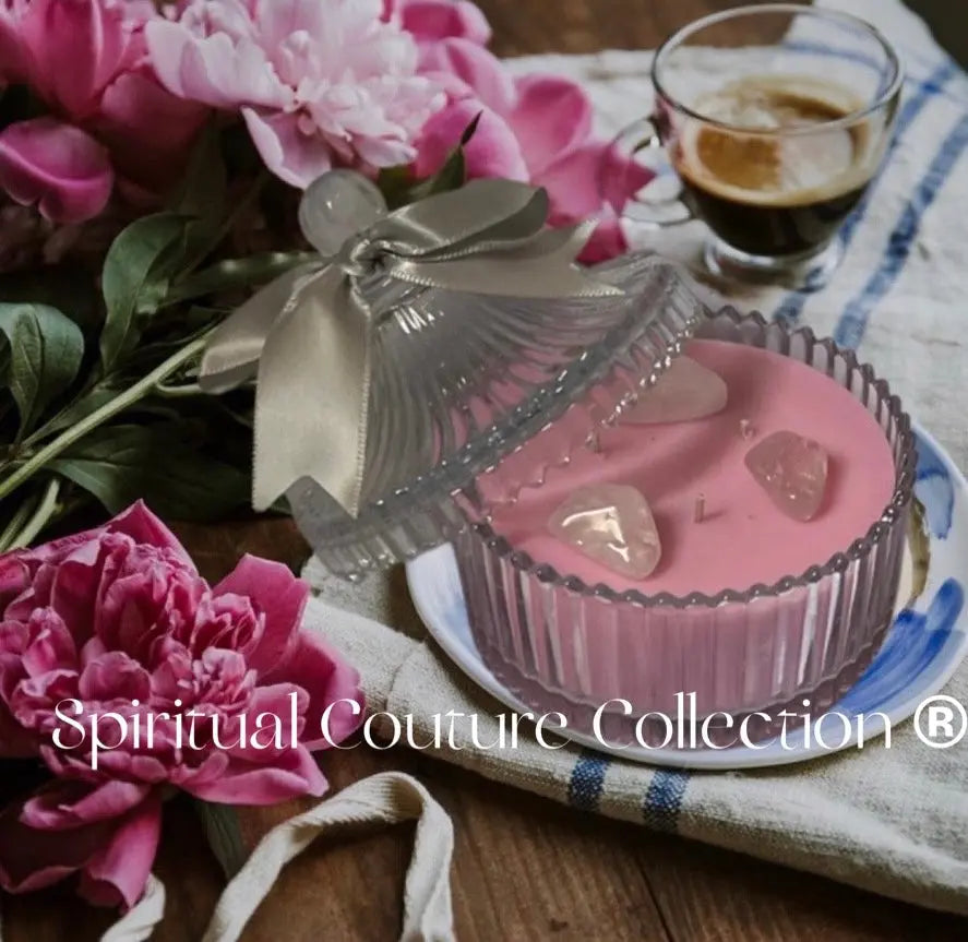 Ancient Rose whispers✨7oz Crystal Carrousel by Spiritual Couture Collection® Spiritual Couture Collection