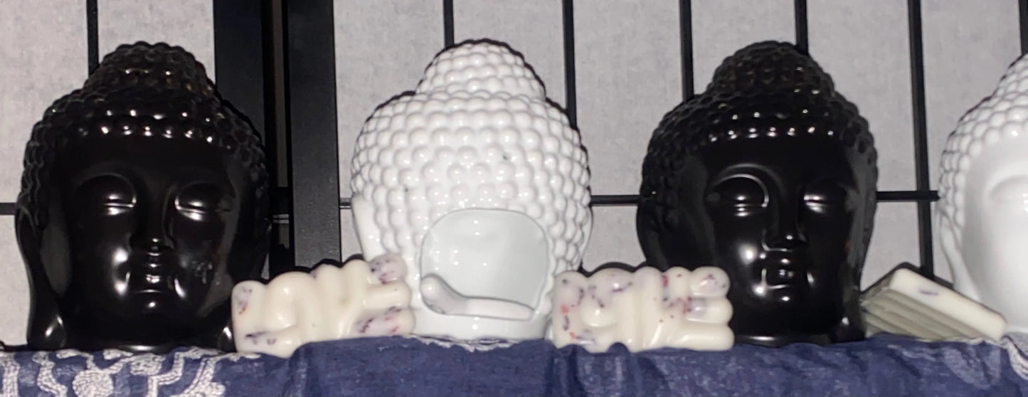 Ceramic Glazed Buddha incense/wax/resin burner Spiritual Couture Collection