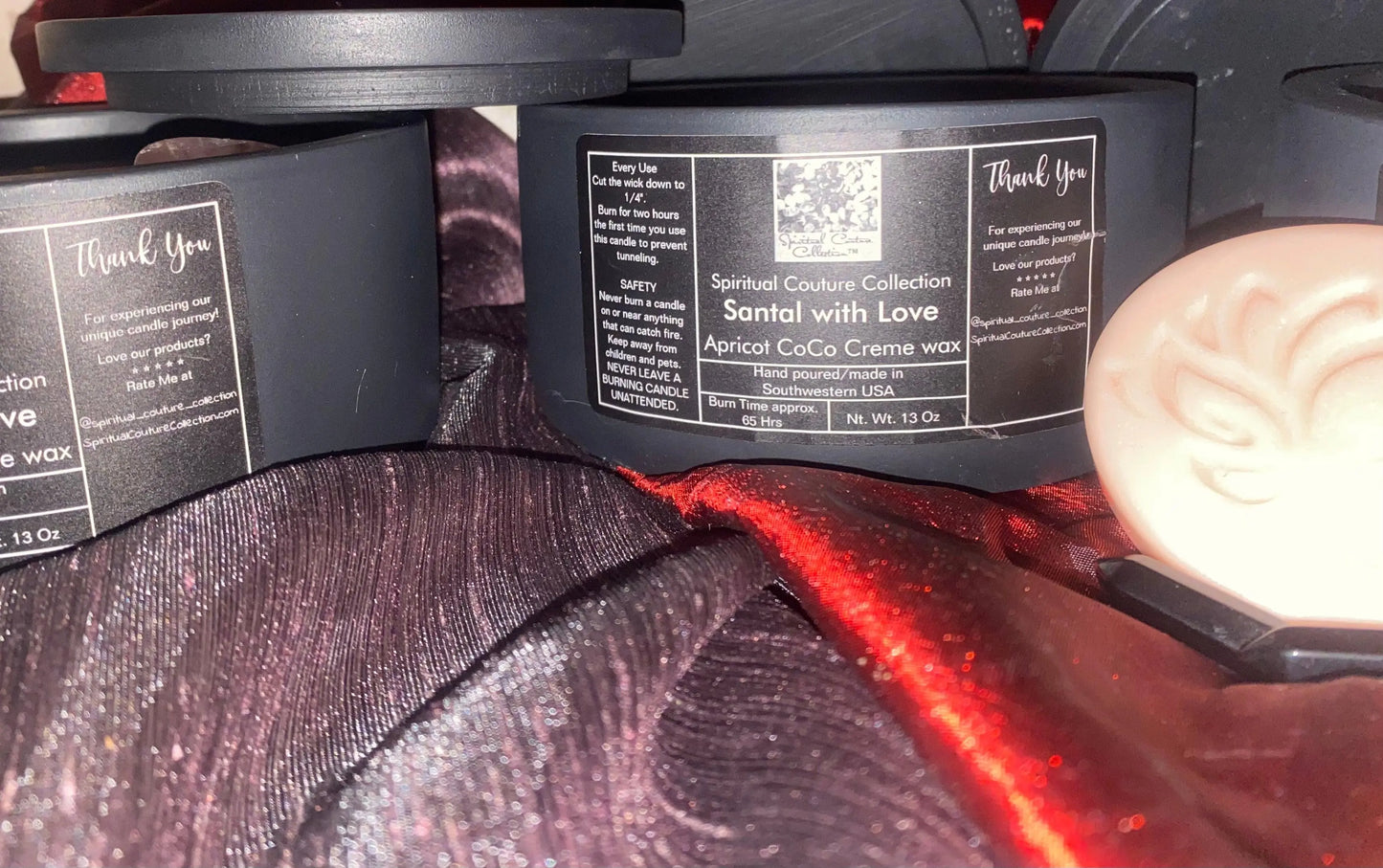 The BOWL in charcoal 13oz ✨ Santal with Love by Spiritual Couture Collection® Spiritual Couture Collection