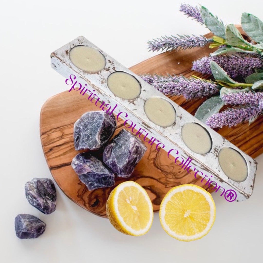 Large table/altar candlescape. By Spiritual Couture Collection® Spiritual Couture Collection