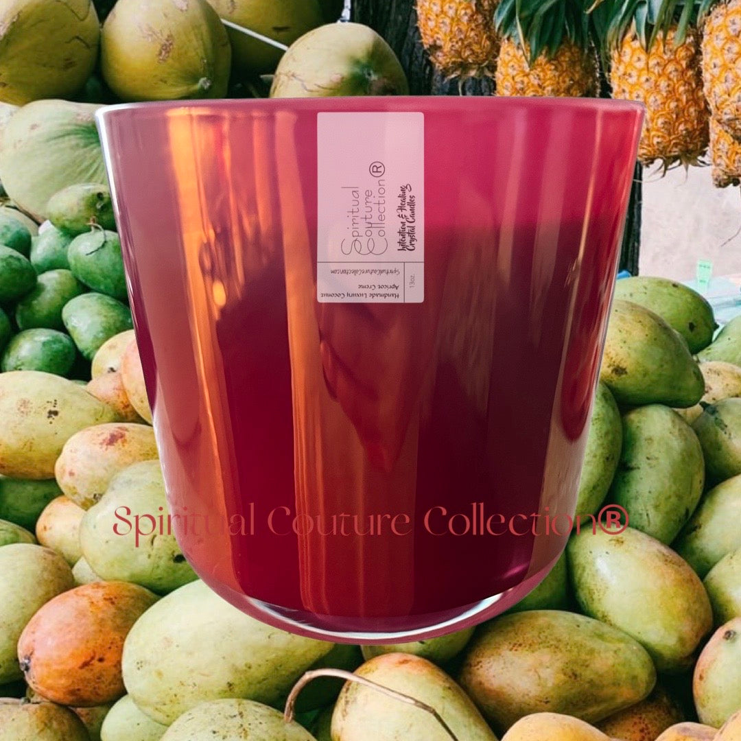 Hot Pink Passion~Iridescent 13oz Juicy Mango, Kiefer Pear, Ripe Pineapples by Spiritual Couture Collection® Spiritual Couture Collection