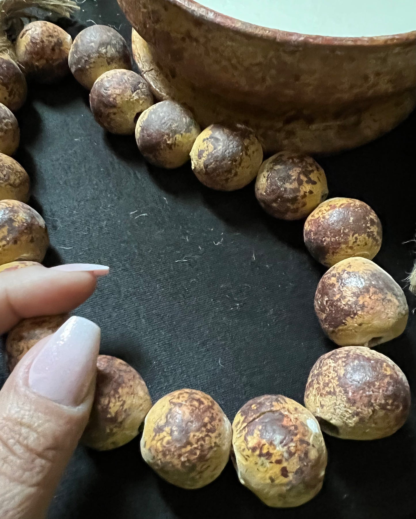 BoHo Clay Bowl Candle Spiritual Couture Collection