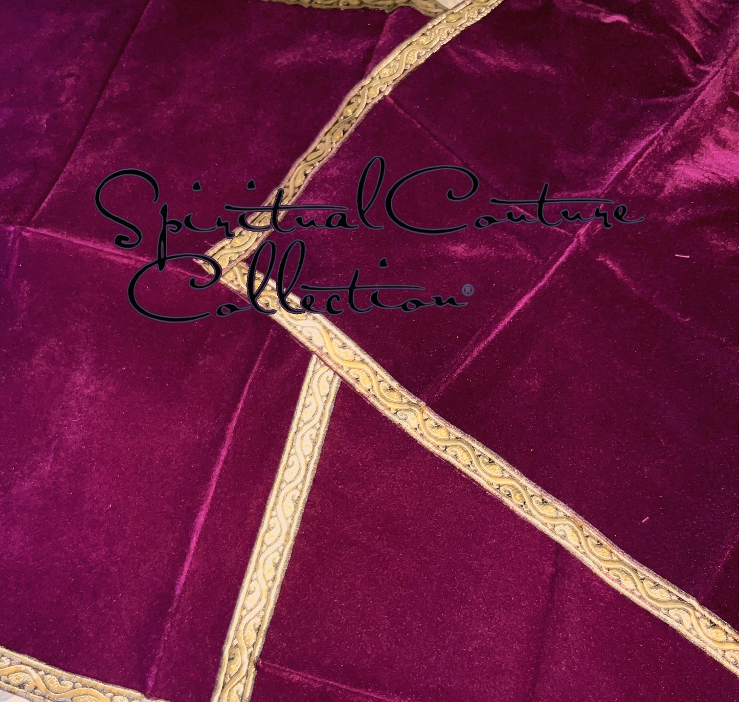 Altar/Divination/Tarot velvet cloth. By Spiritual Couture Collection®️LLC