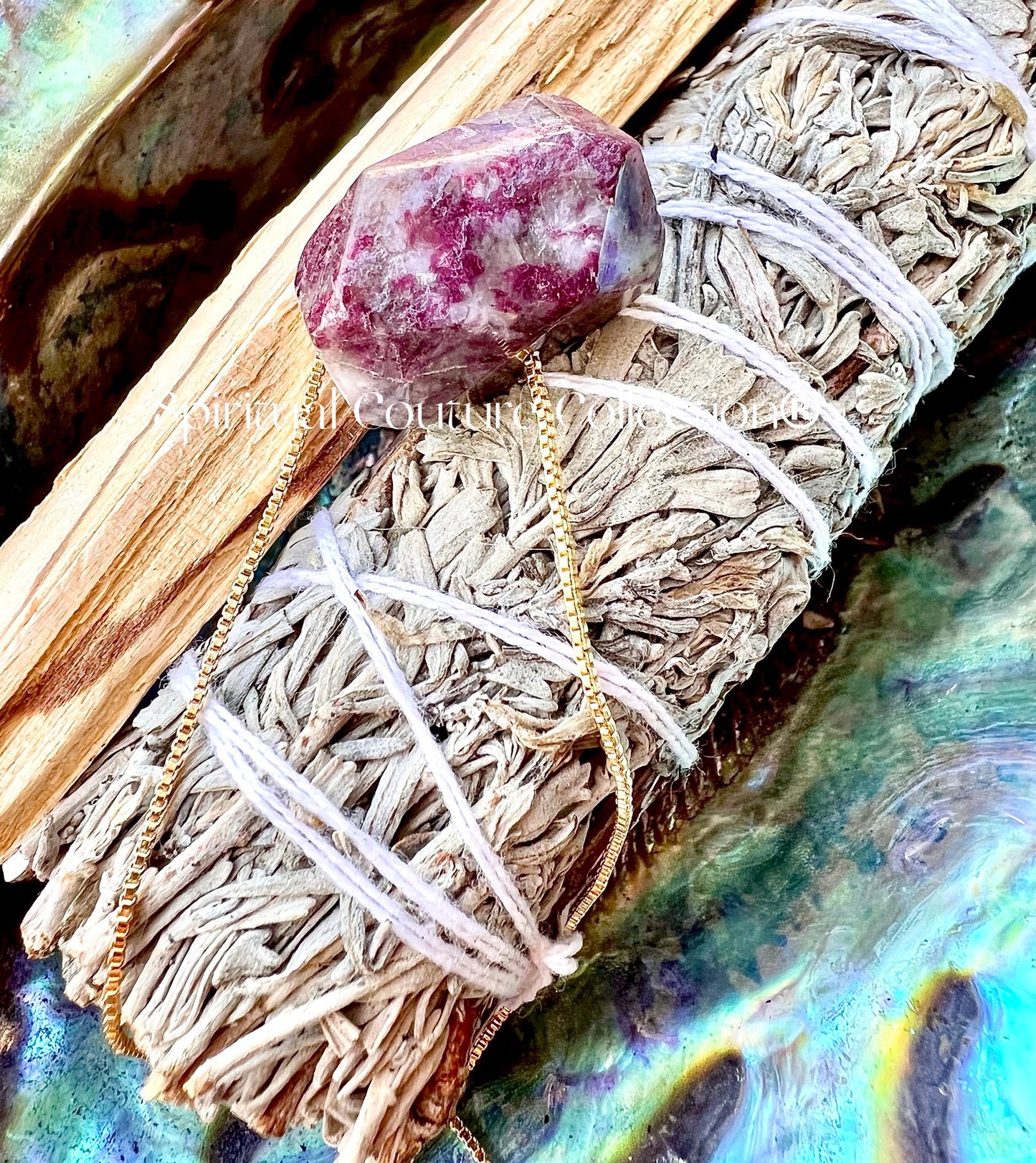 Natural stone/crystal necklaces Spiritual Couture Collection®