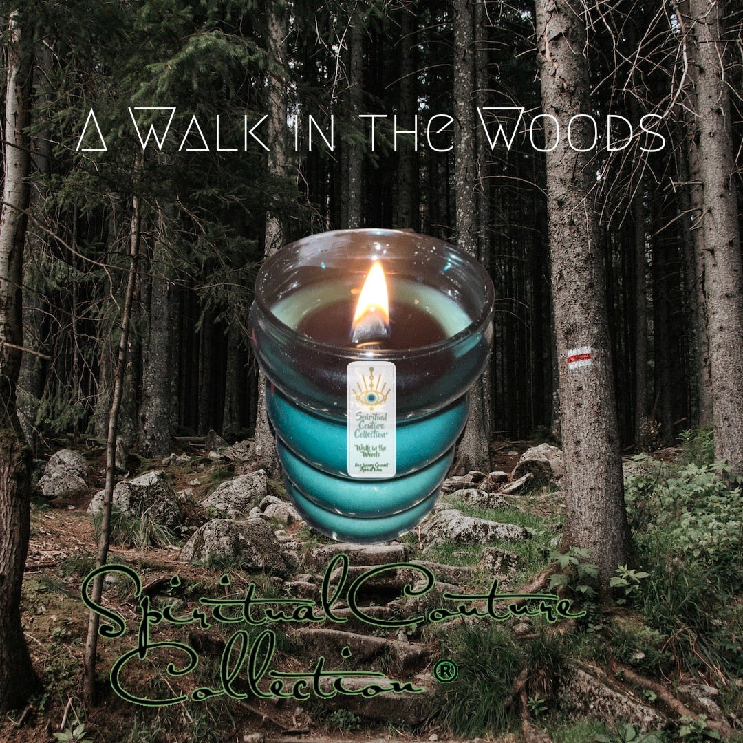 A Walk in The Woods 8oz candle by Spiritual Couture Collection®️ Spiritual Couture Collection®
