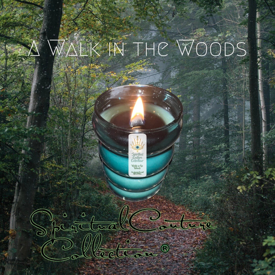 A Walk in The Woods 8oz candle by Spiritual Couture Collection®️ Spiritual Couture Collection®
