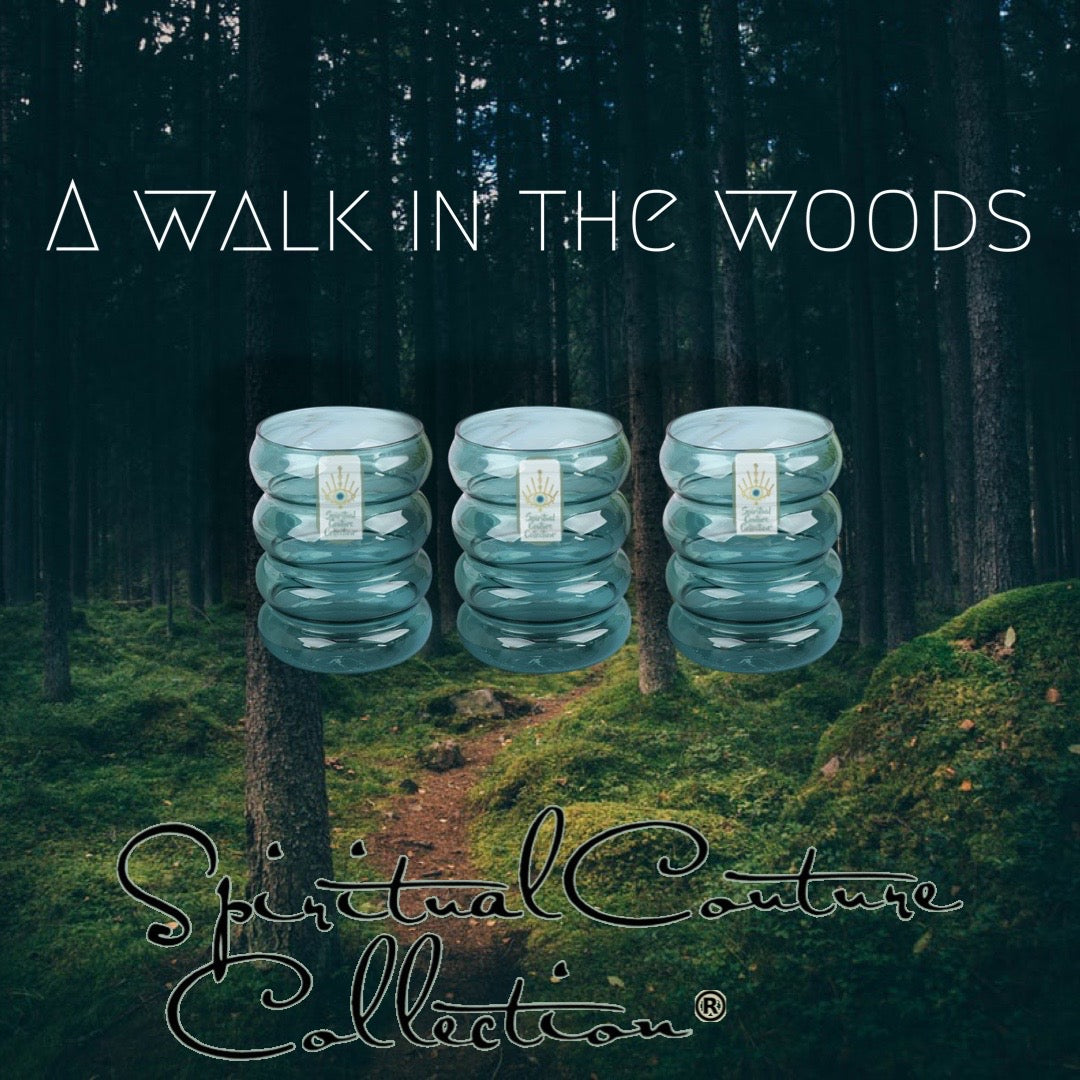 A Walk in The Woods 8oz candle by Spiritual Couture Collection®️ Spiritual Couture Collection®