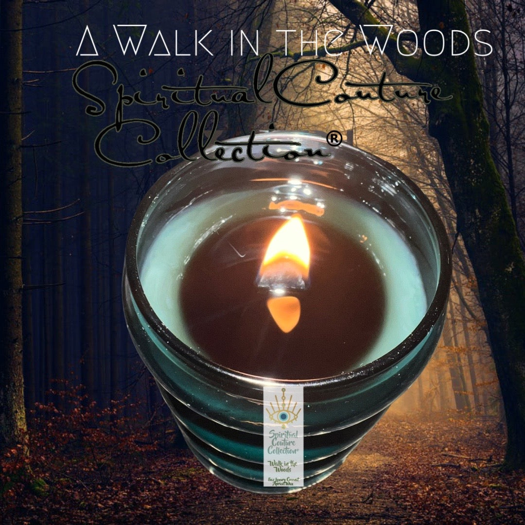 A Walk in The Woods 8oz candle by Spiritual Couture Collection®️ Spiritual Couture Collection®