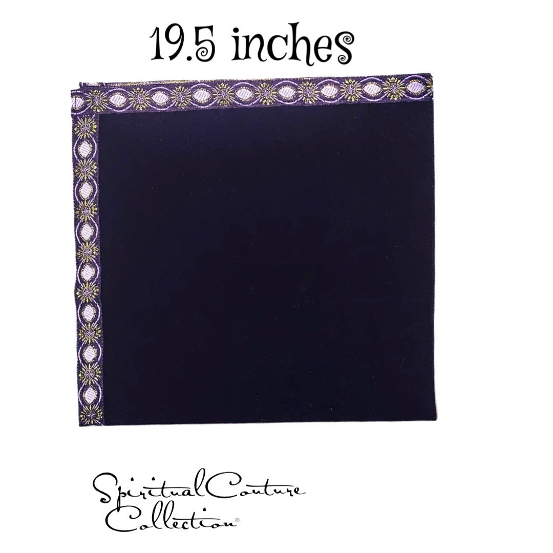 Altar/Divination/Tarot velvet cloth. By Spiritual Couture Collection®️LLC