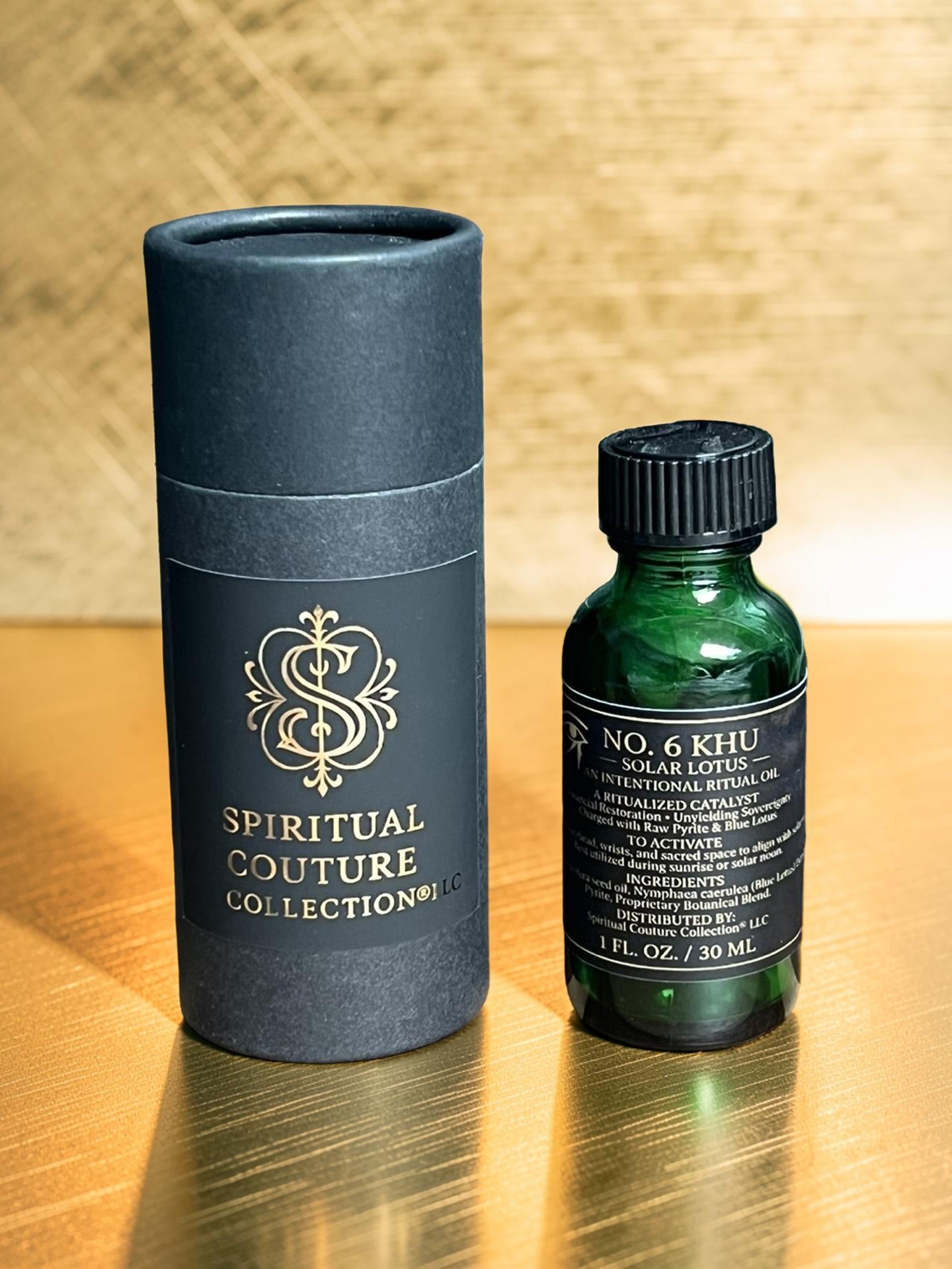 No. 6 KHU Solar Lotus | Money & Solar Abundance Ritual Oil