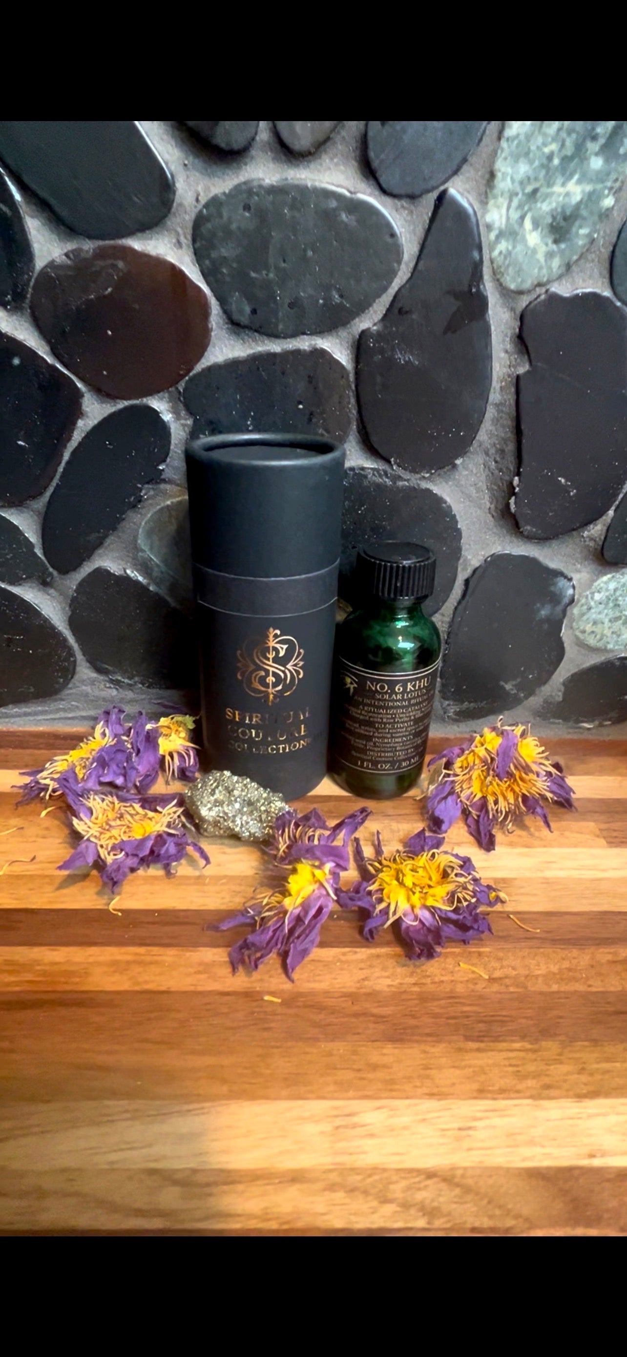 No. 6 KHU Solar Lotus | Money & Solar Abundance Ritual Oil