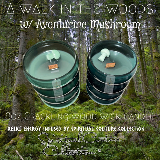 A Walk in The Woods 8oz candle by Spiritual Couture Collection®️ Spiritual Couture Collection®