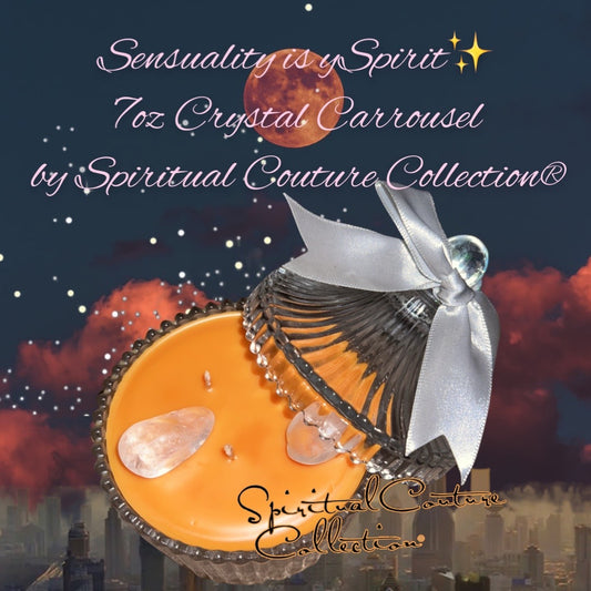 Sensual Spirit 7oz Crystal Carrousel by Spiritual Couture Collection®LLC